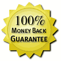 100% Money Back Guarantee of Your Satisfaction