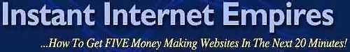 instant internet empires, webmaster video, reprint rights, online money, internet marketing, free ebooks