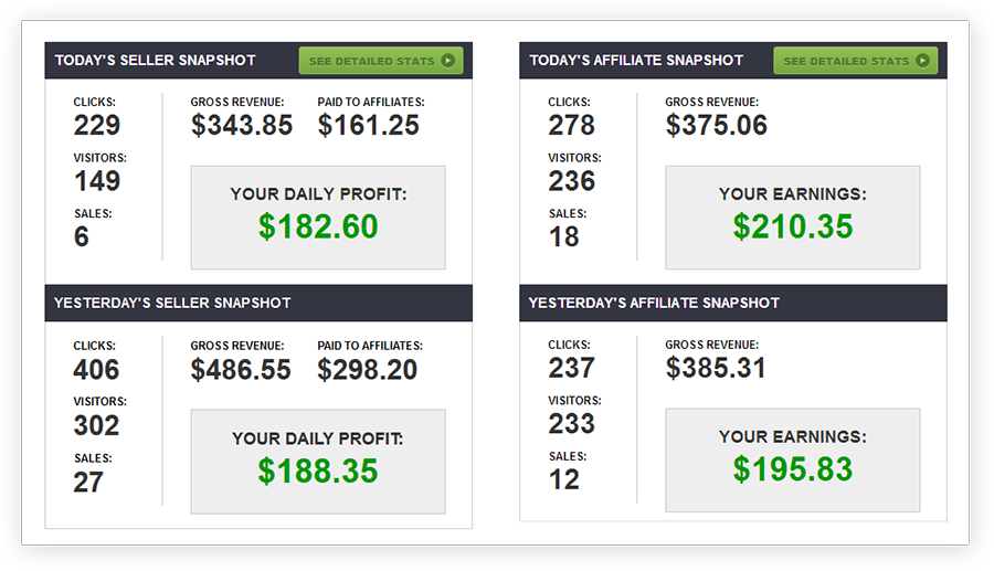 Affiliate Marketing Success Data