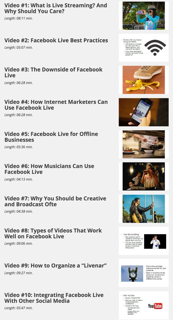 Facebook Live Videos Steps